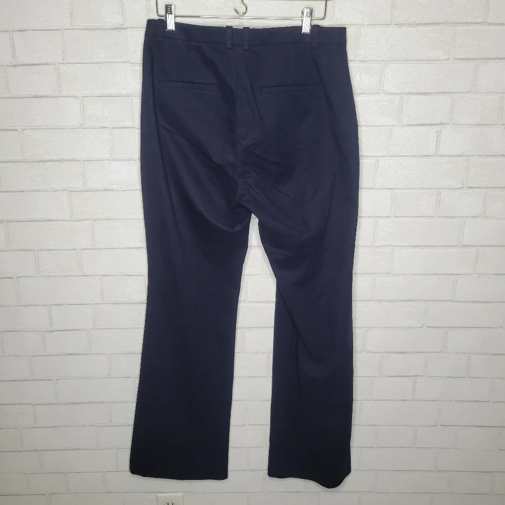 Vince Deep Blue Italian Fabric Trousers - Picture 5 of 5